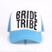 new BRIDE TRIBE Print Mesh  Wedding Baseball Cap Party Hat Brand Bachelor C  eb-17930379
